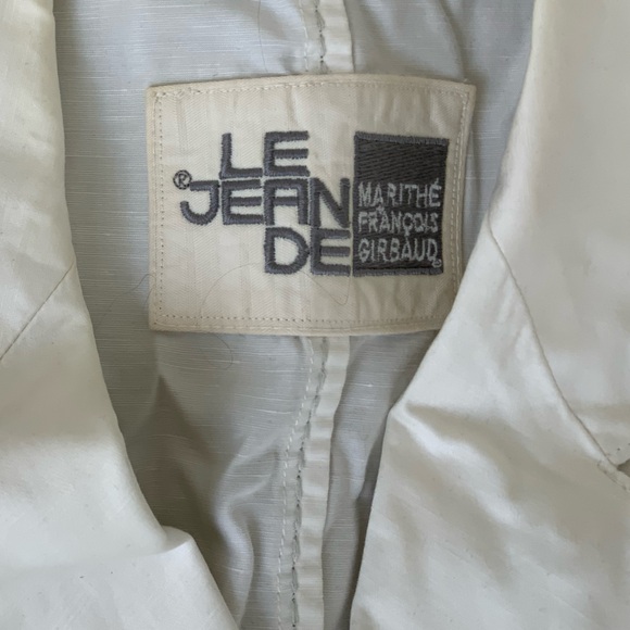 Marithe Francois Girbaud White Blazer - Picture 3 of 5